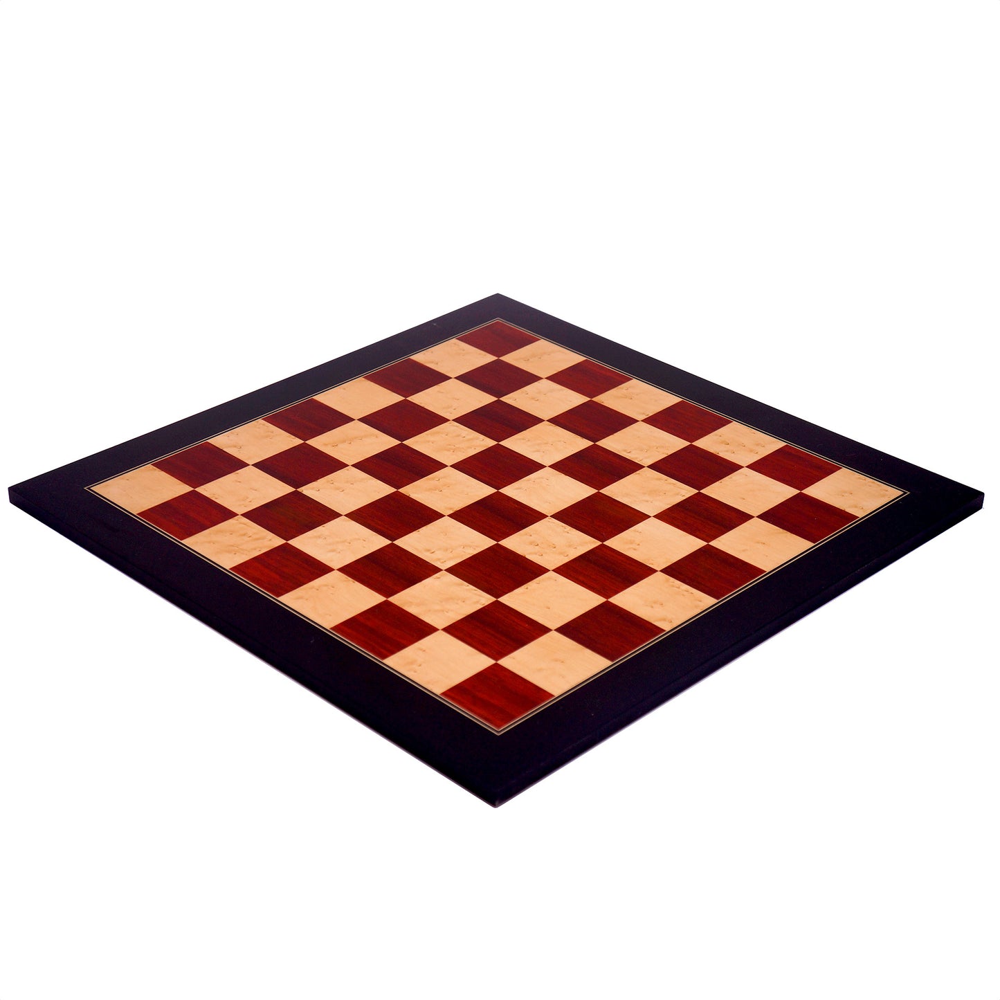 Padauk / Birdeye Maple Wooden International Chess Board